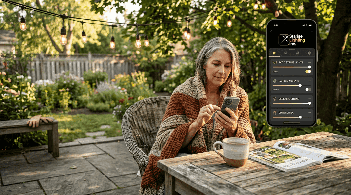 Lighting control apps explained: smart outdoor lighting 2026