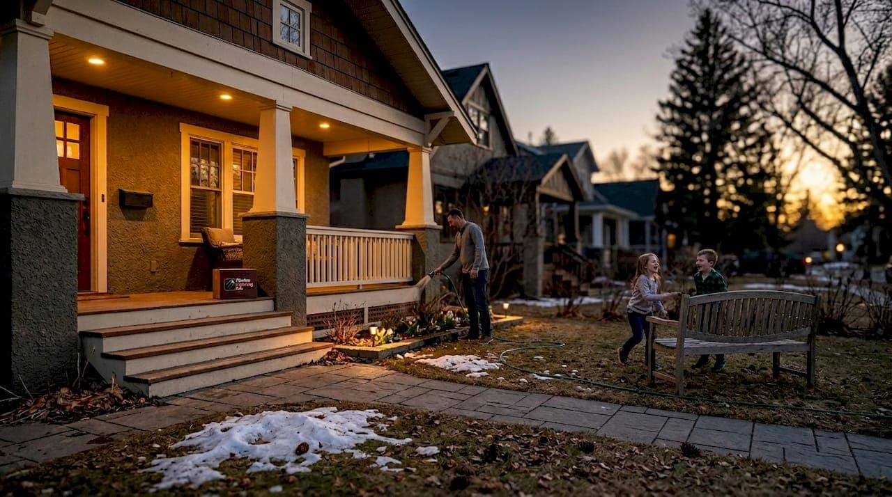 Ambient outdoor lighting benefits for Calgary homes