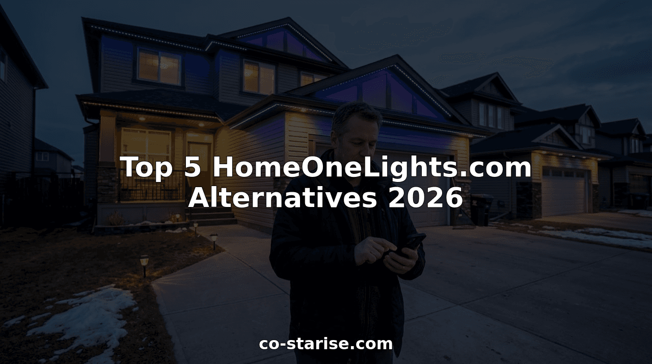 Top 5 HomeOneLights.com Alternatives 2026