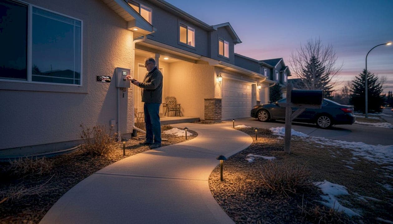 Low voltage outdoor lighting: benefits, safety & Calgary tips