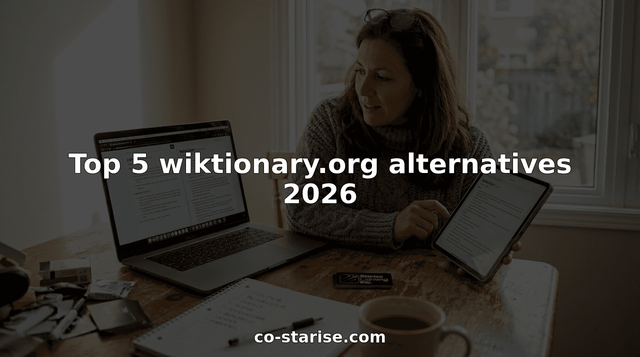 Top 5 wiktionary.org alternatives 2026