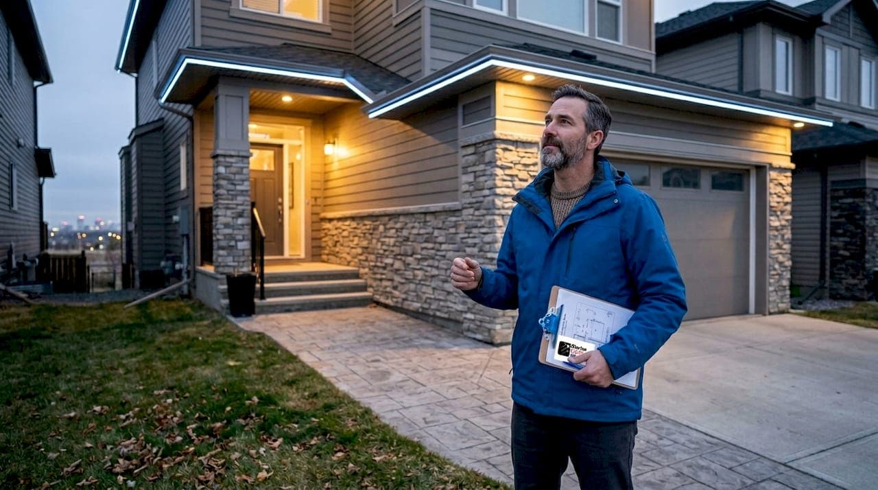 Boost property value with permanent lighting for Calgary homes