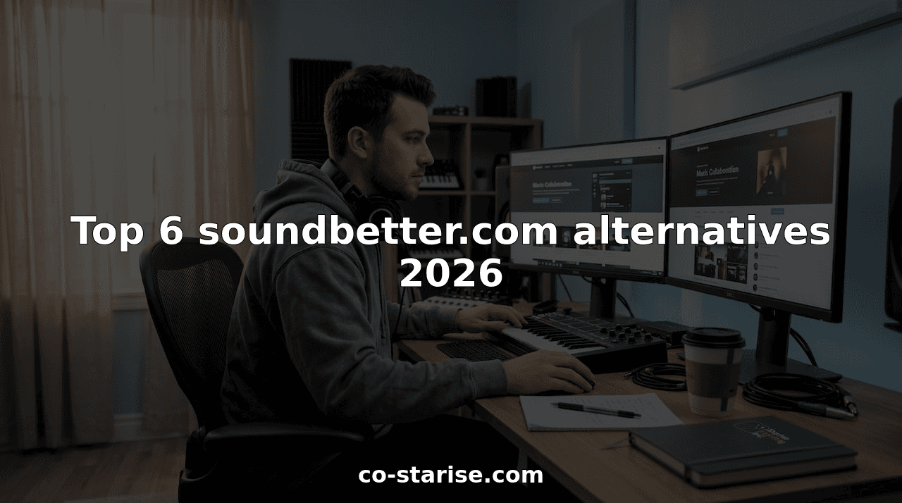 Top 6 soundbetter.com alternatives 2026