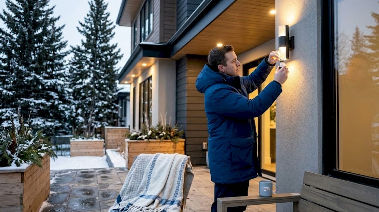Exterior light coverage: a Calgary homeowner's guide