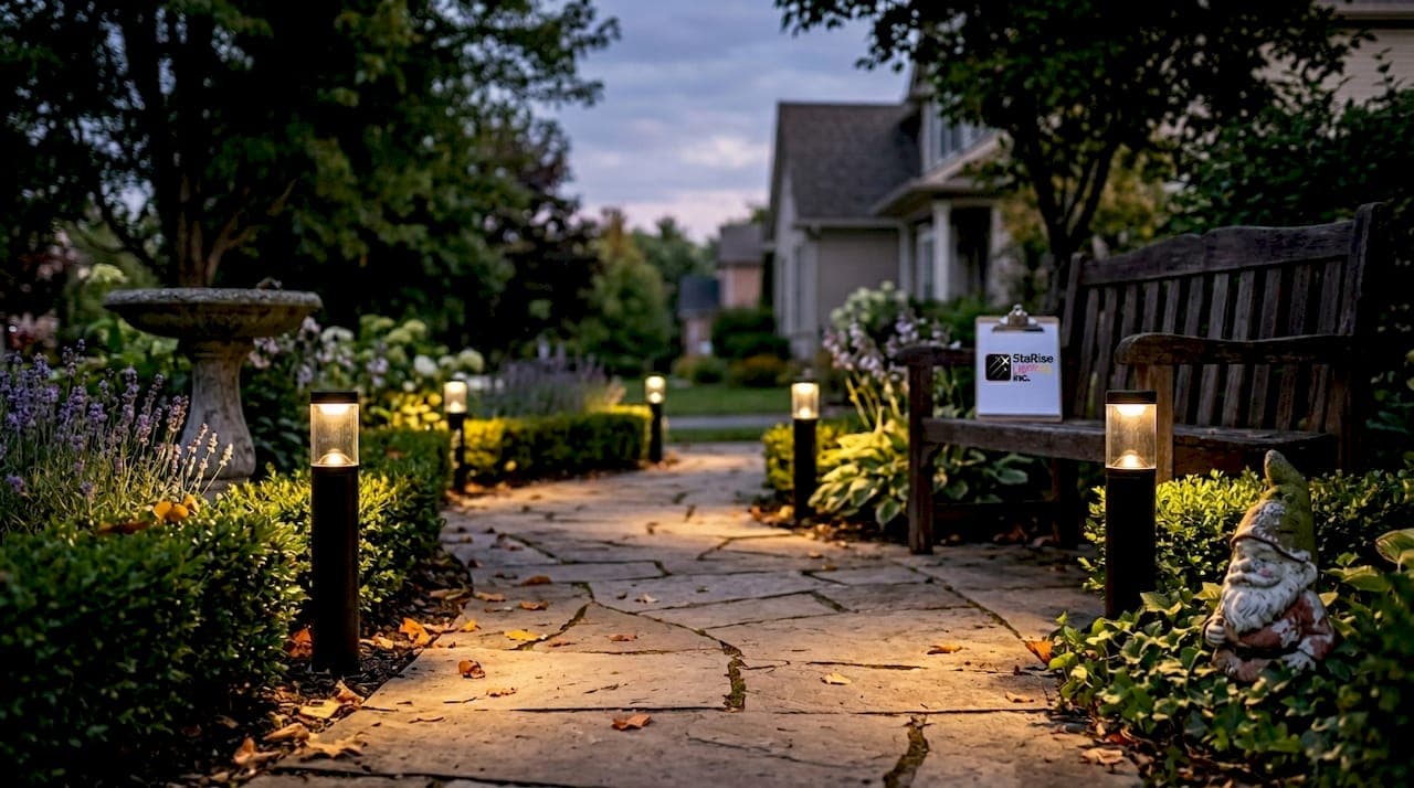 Examples of landscape lighting for your home