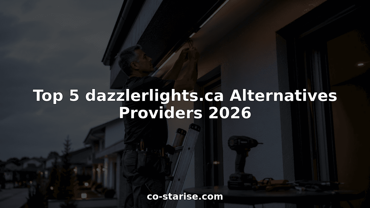 Top 5 dazzlerlights.ca Alternatives Providers 2026