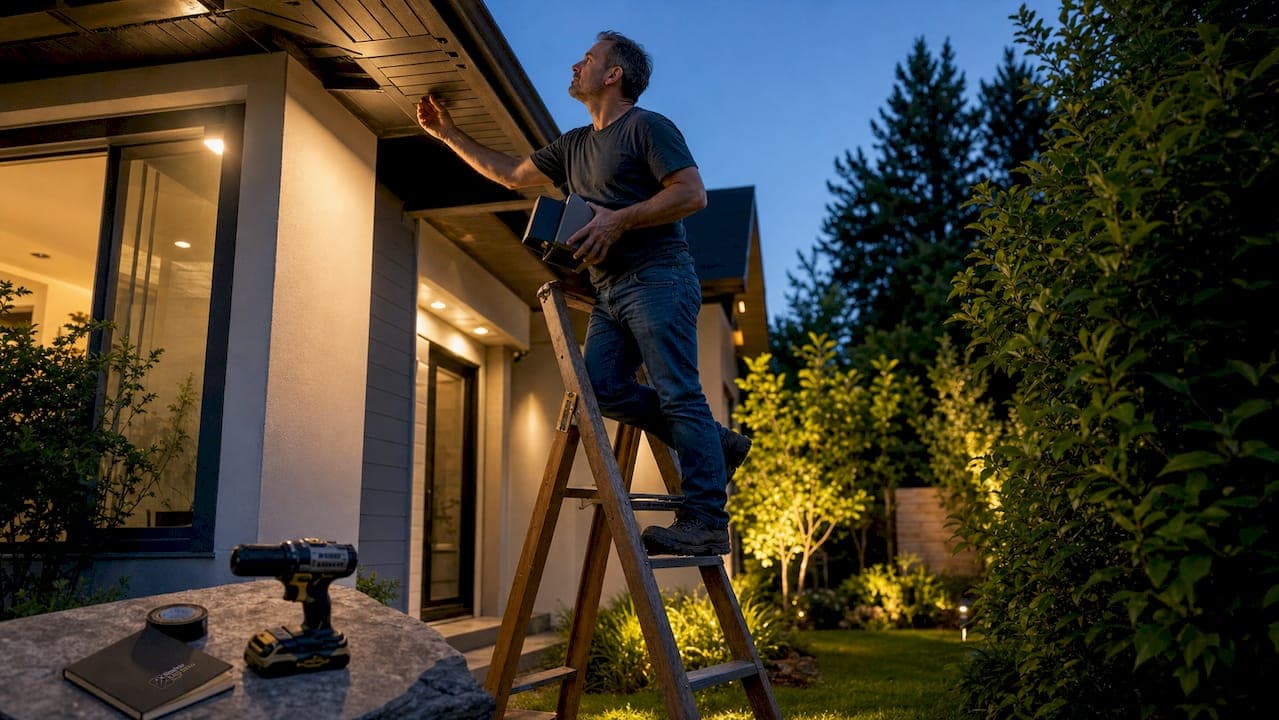 Step by step soffit lighting design for homeowners